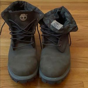 Timberland camo boots